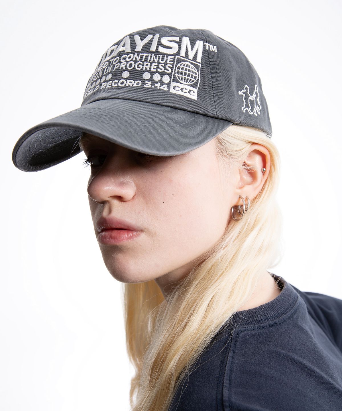 프라이데이핫도그(FRIDAYHOTDOG) System Ball Cap Gray