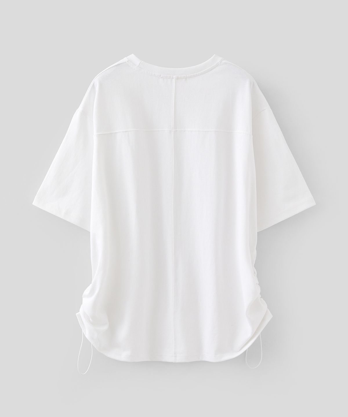 로우넬라인(LOW NELLINE) NORTON HEAVY COTTON OVERSIZED T-SHIRT_WHITE