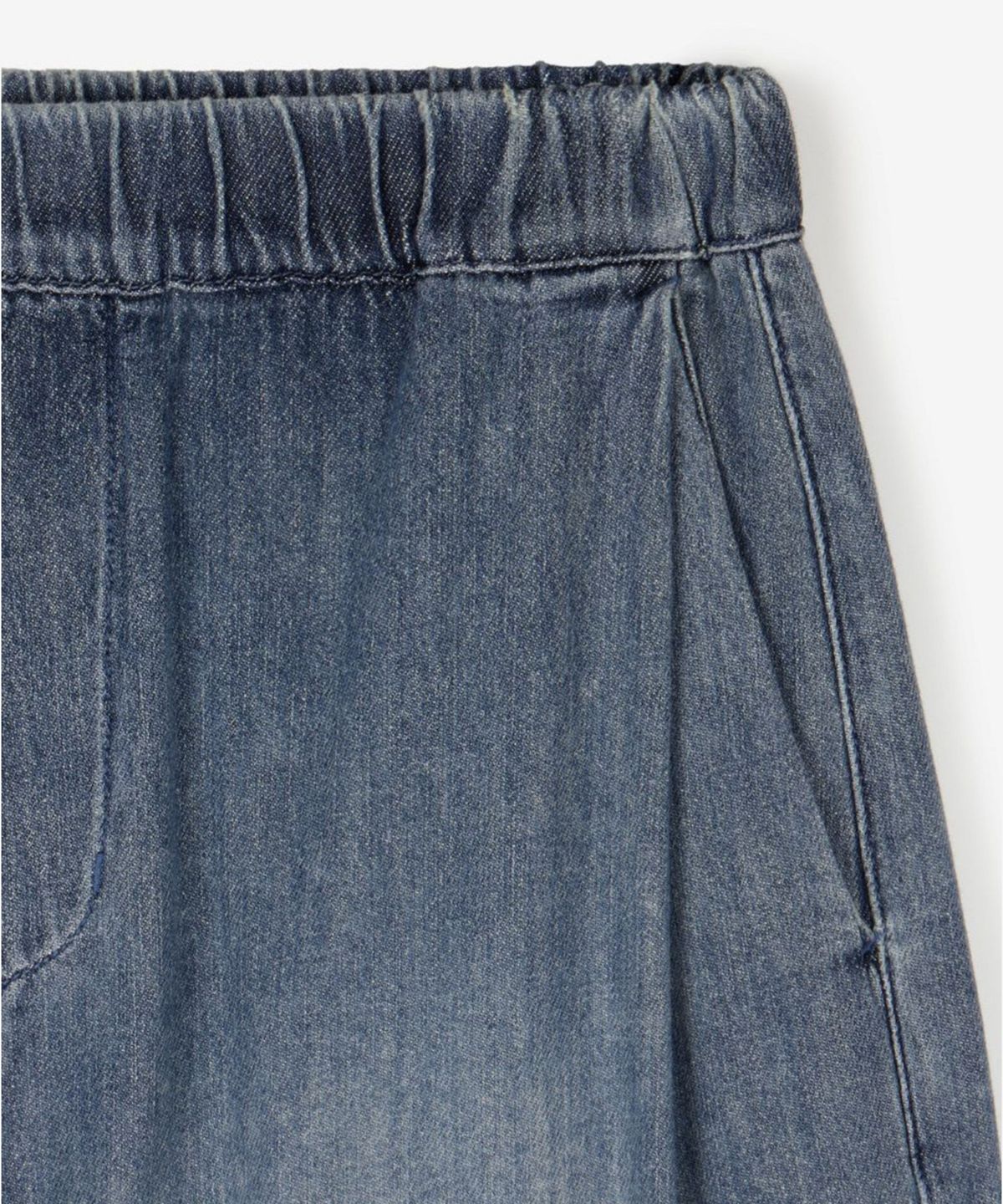 티엔지티(TNGT) Lot.872h Summer Lightweight Denim Shorts (Greyish Blue) TNPA6E211B2