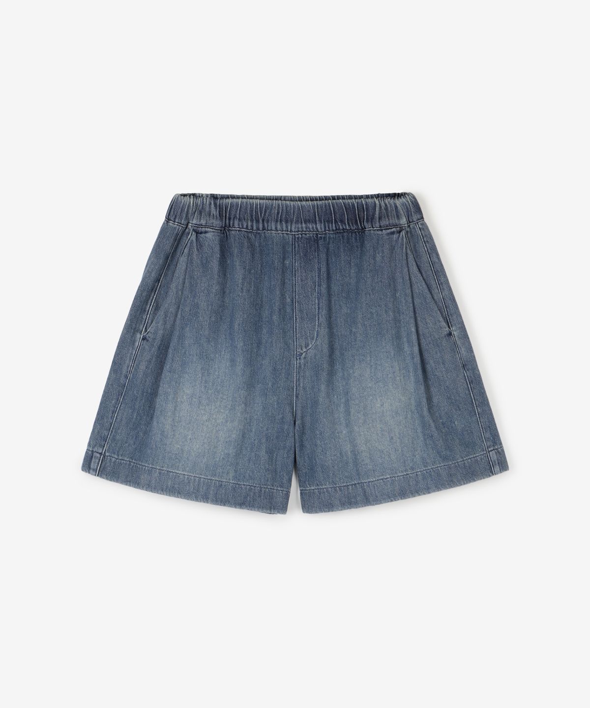 티엔지티(TNGT) Lot.872h Summer Lightweight Denim Shorts (Greyish Blue) TNPA6E211B2