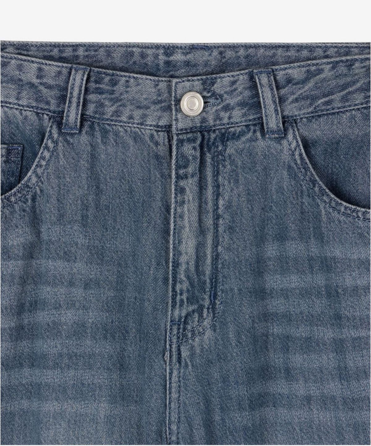 티엔지티(TNGT) Lot.872s Summer Lightweight Denim Pants (Greyish Blue) TNPA6E210B2