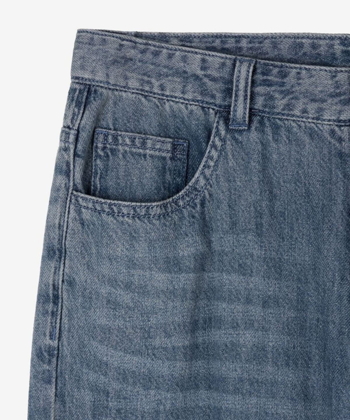 티엔지티(TNGT) Lot.872s Summer Lightweight Denim Pants (Greyish Blue) TNPA6E210B2