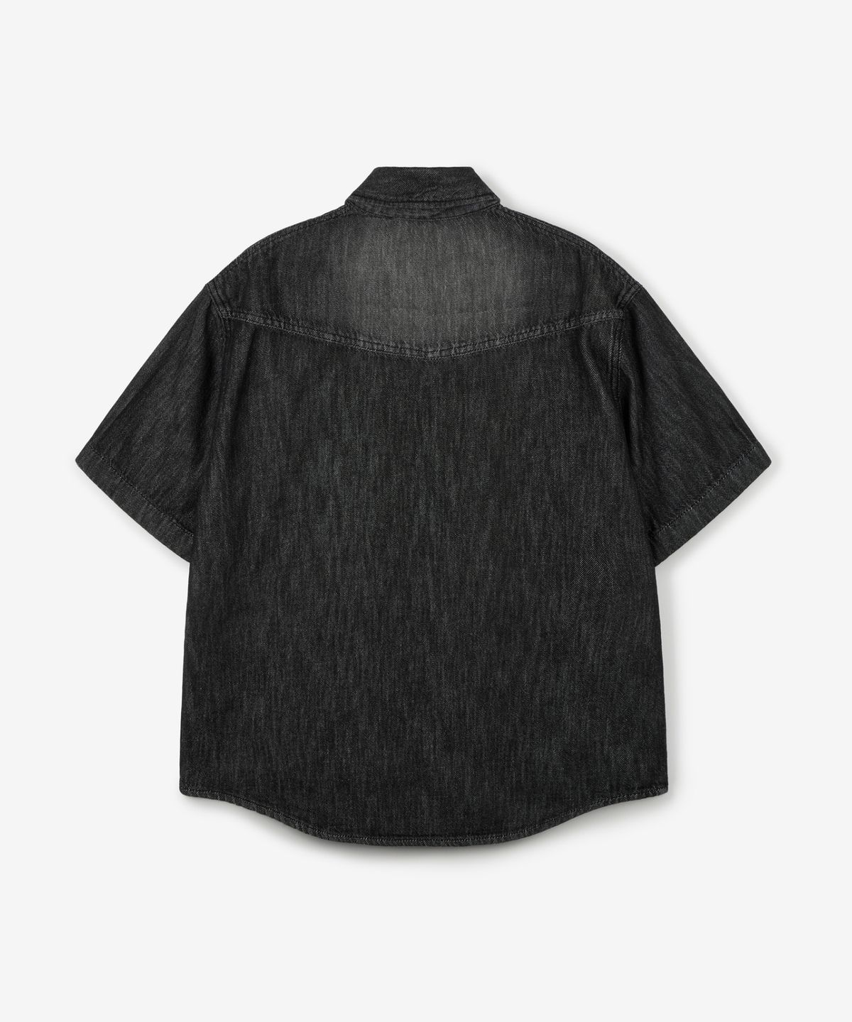 티엔지티(TNGT) Summer Denim Shirt  (Washed Grey) TNSH6E203G2