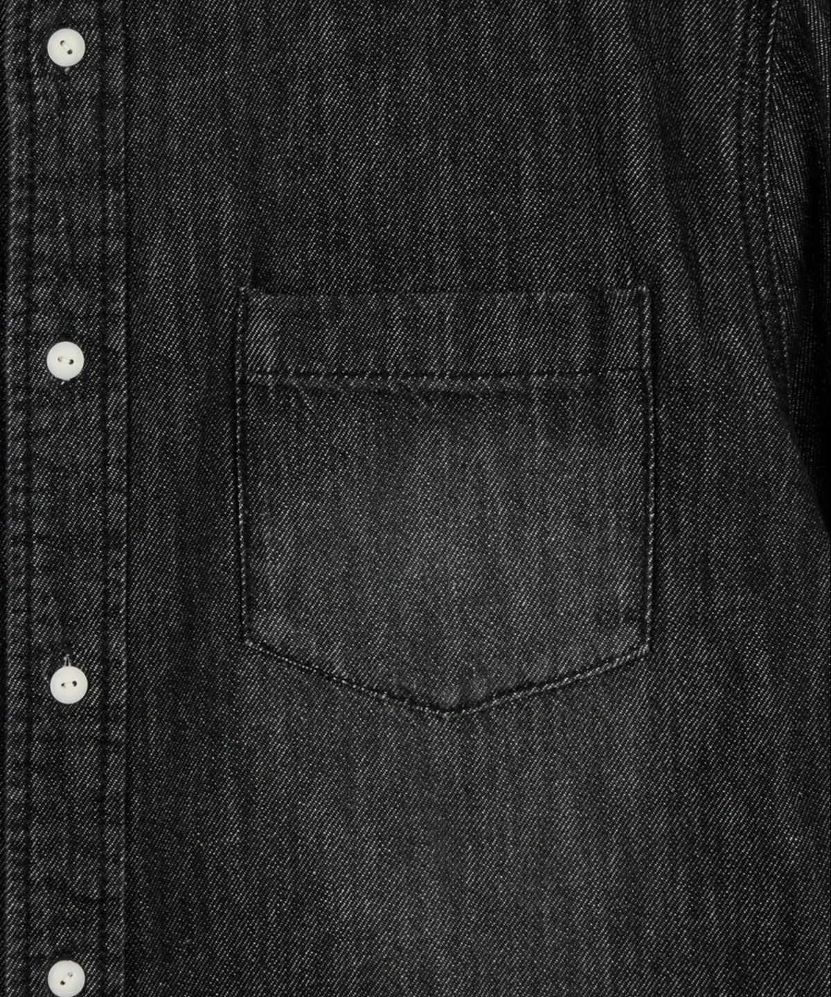 티엔지티(TNGT) Summer Denim Shirt  (Washed Grey) TNSH6E203G2