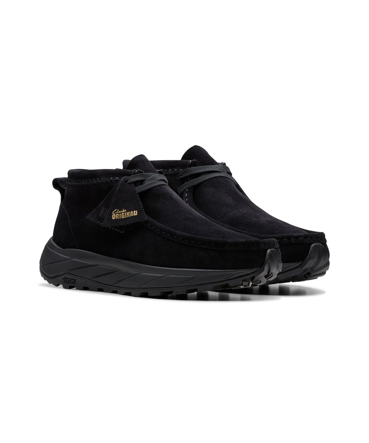 클락스 오리지널스(CLARKS ORIGINALS) (남성) 왈라비 에덴 - 블랙 스웨이드 / 26179150