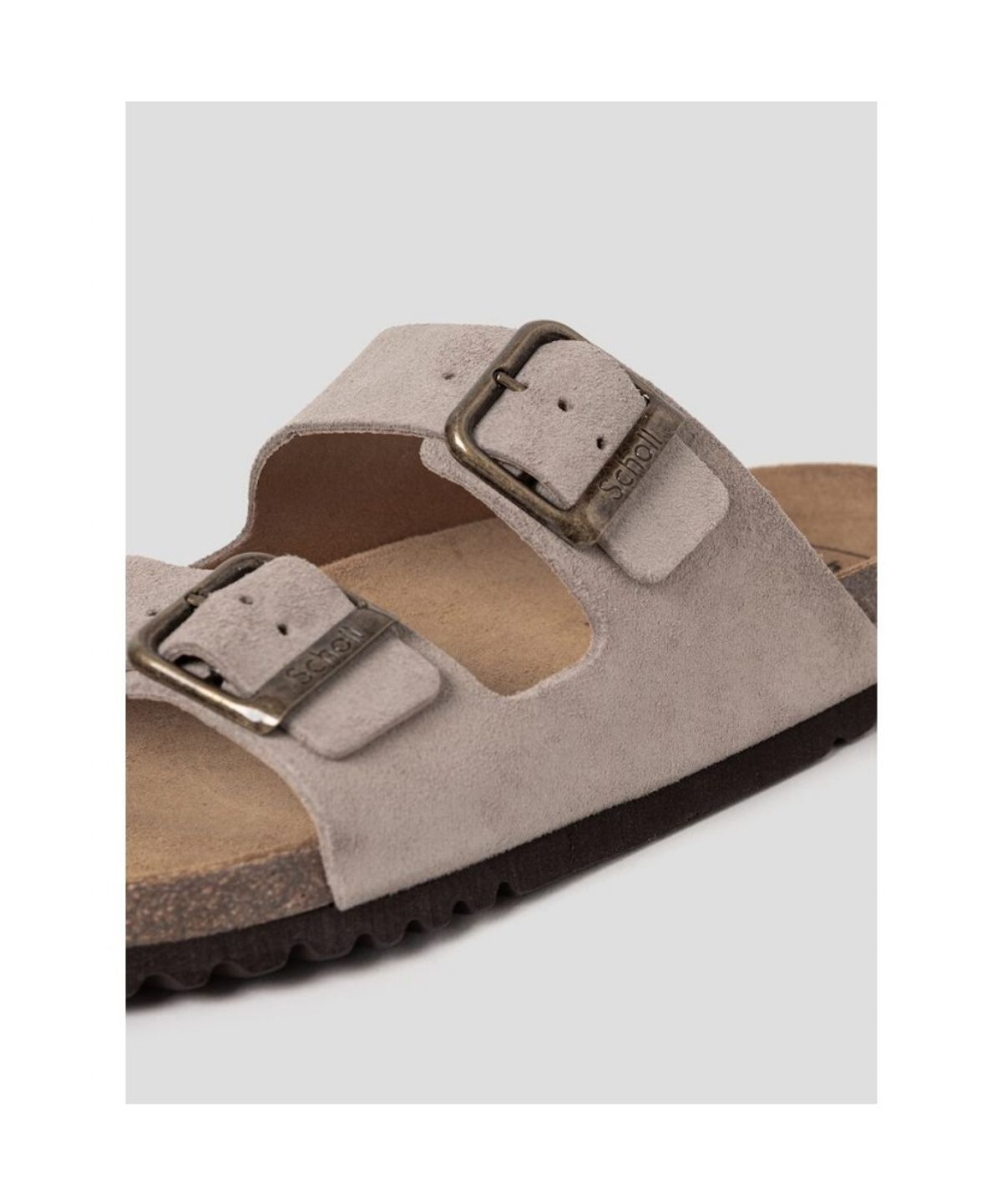 숄(SCHOLL) (MEN) 투스트랩 코르크 샌들  옐로이시 브라운 (HH64K1C20B)