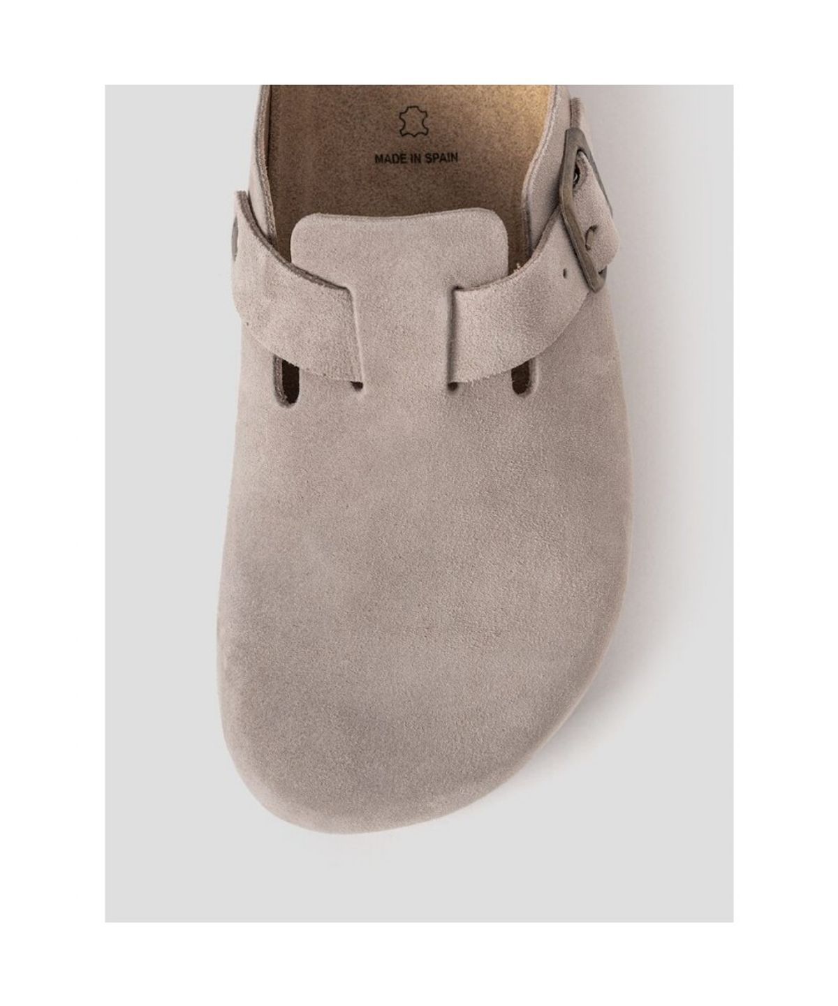 숄(SCHOLL) (MEN) 스웨이드 코르크 크로그  옐로이시 브라운 (HH64K1C79B)