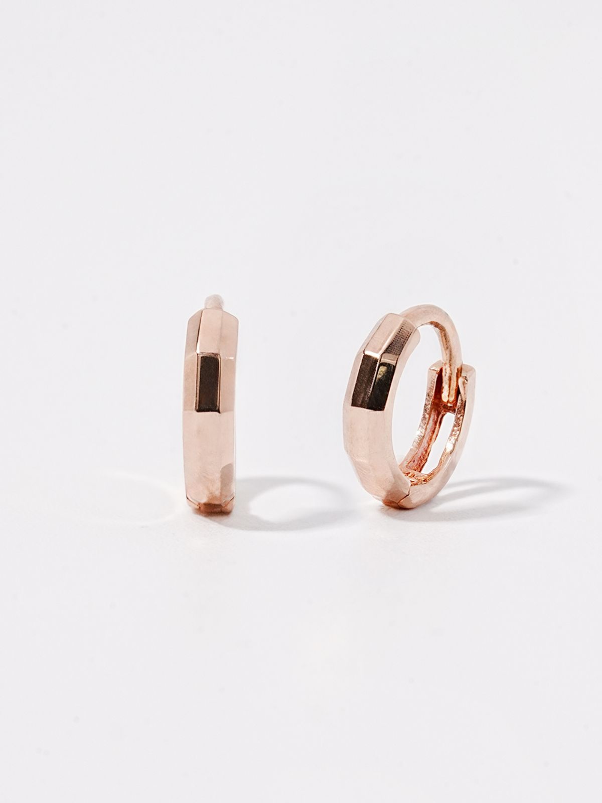 미니멀피어싱(MINIMALPIERCING) 14K 미니 레이어드 원터치 링 피어싱 귀걸이