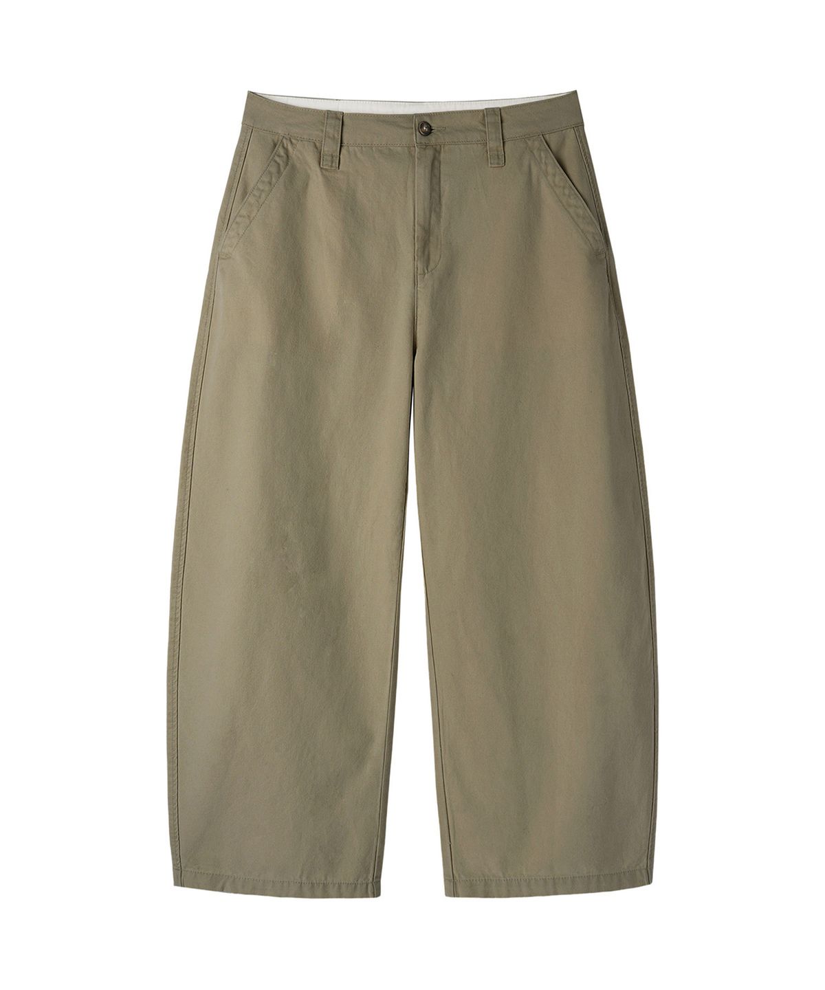 오픈야드(오와이)(OPENYARD(OY)) WIDE VOLUME CHINO PANTS - DEEP BEIGE