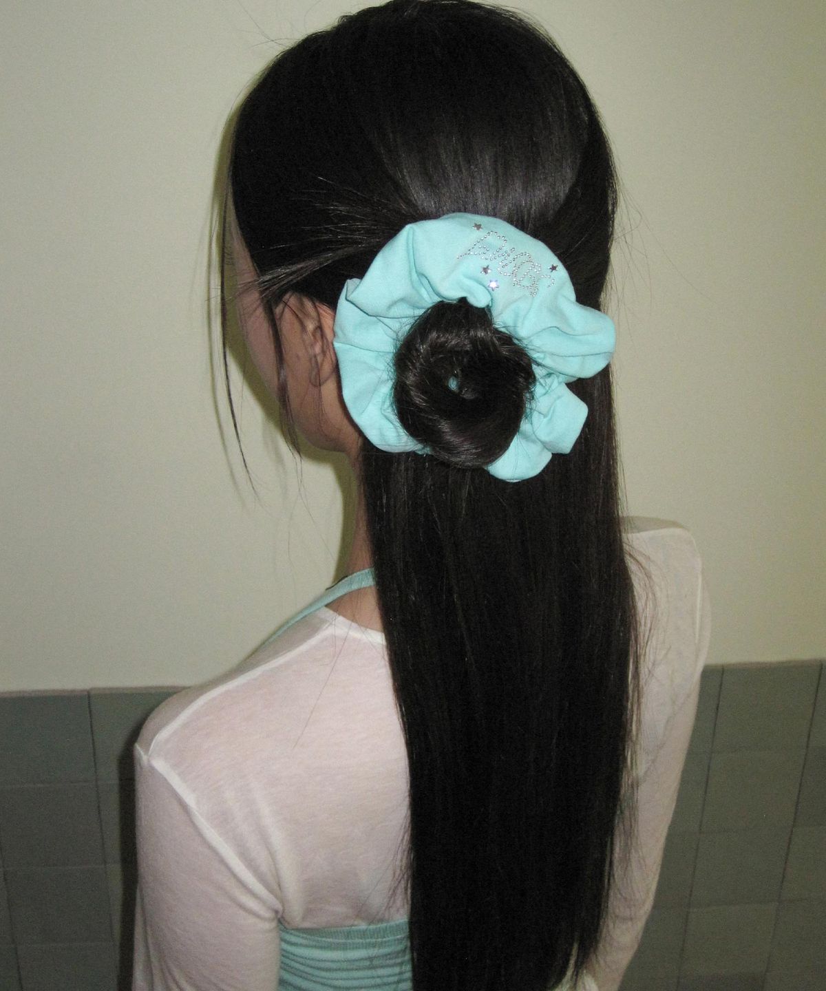 잇더즌매터(IT DOESN'T MATTER) IDMT pop scrunchie (Mint)