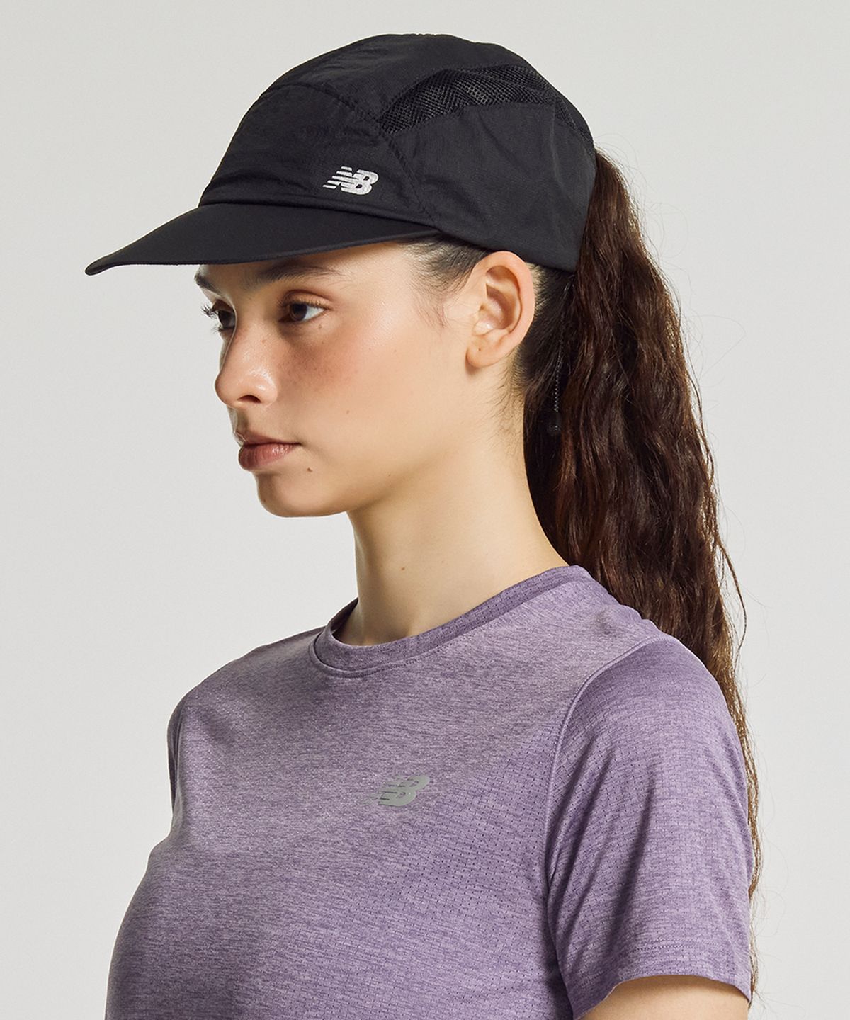 뉴발란스(NEW BALANCE) NBGDGF2201 / 초경량 메쉬캡 (BLACK)