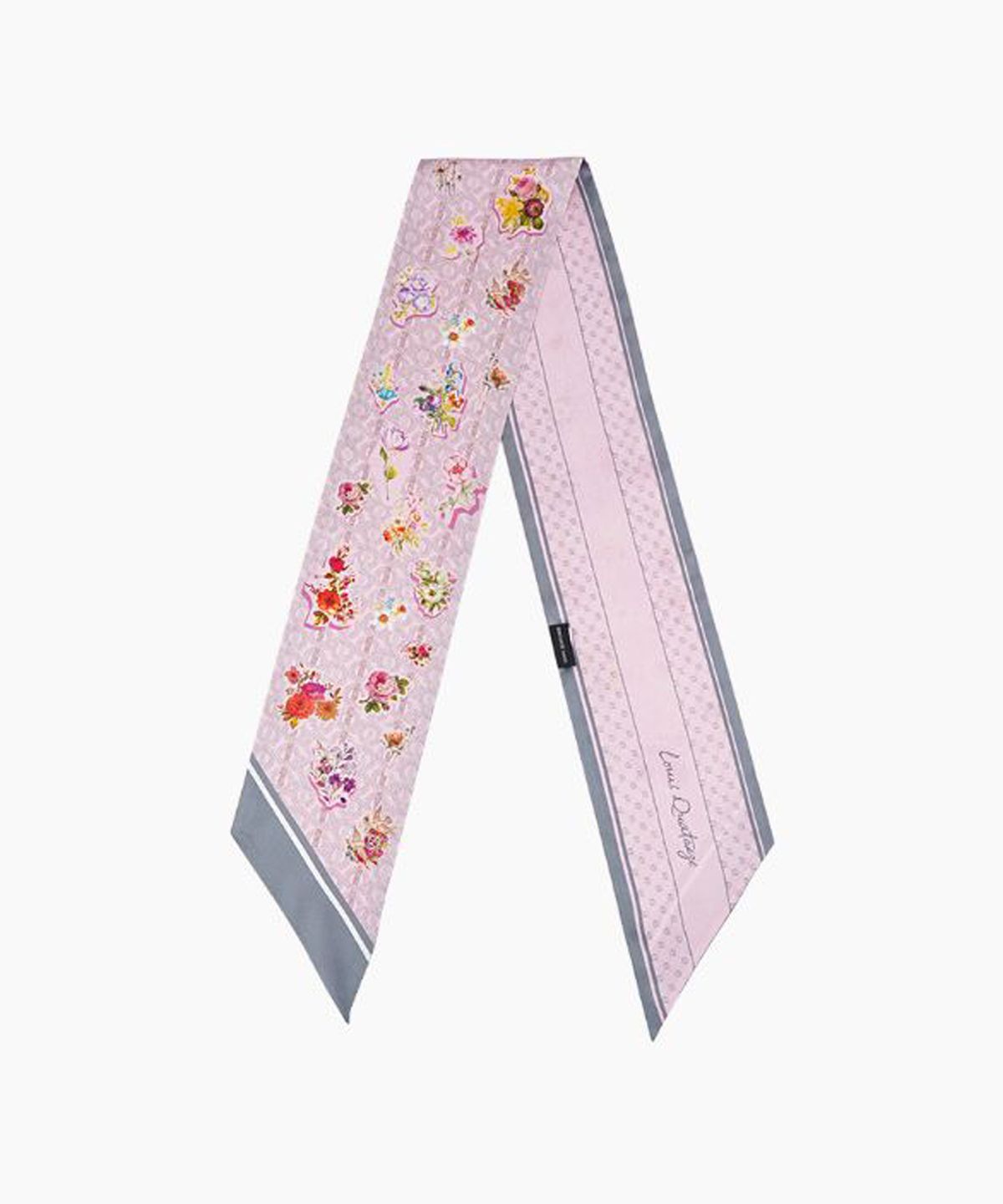 루이까또즈스카프(LOUIS QUATORZE SCARF) 루이플레쥬 빅방도 실크 스카프