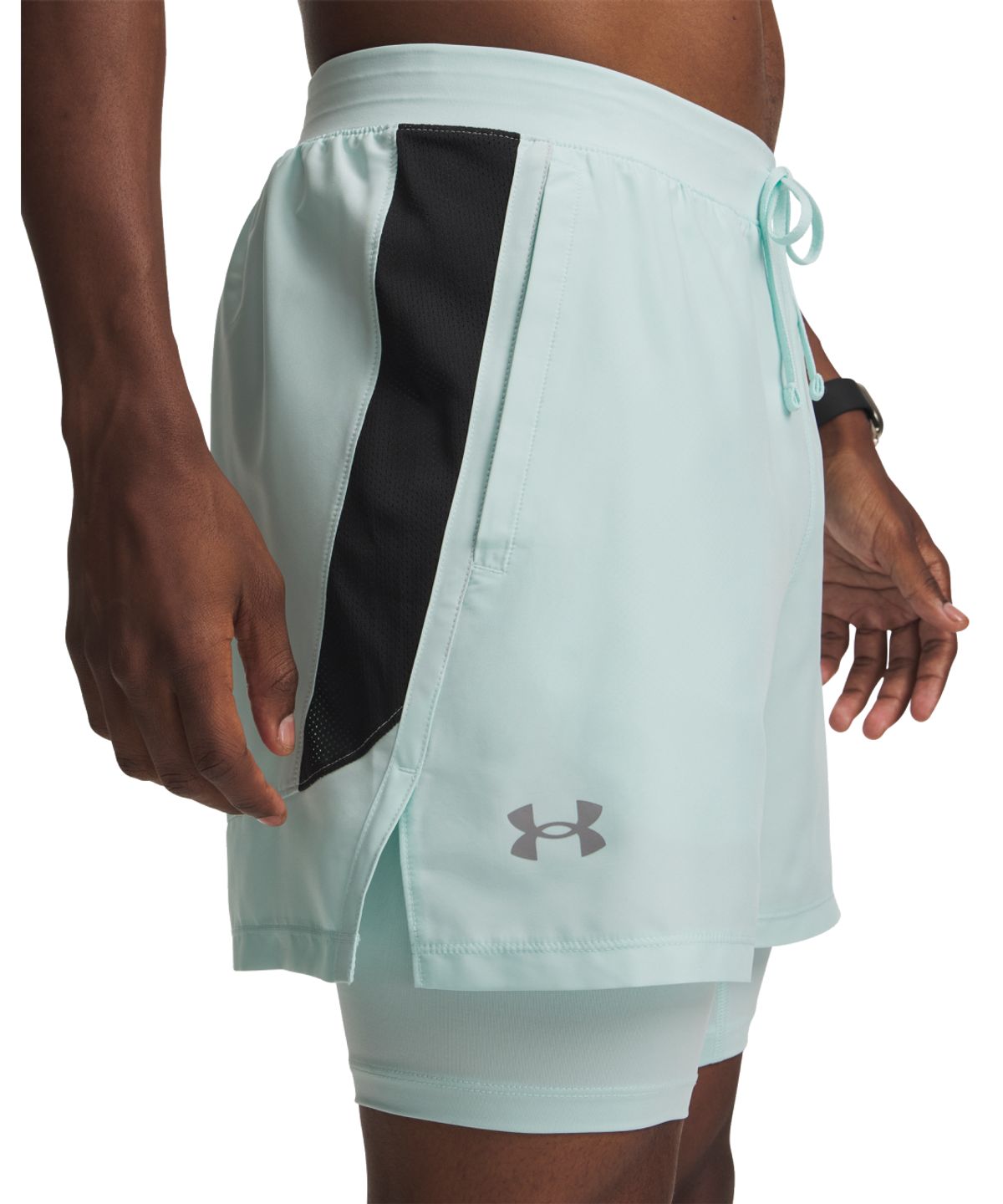 언더아머(UNDERARMOUR) 론치 투인원 5인치 쇼츠 1382640-703