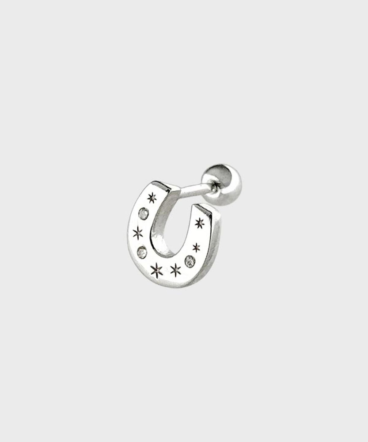 잇더즌매터(IT DOESN'T MATTER) [925silver] Horseshoe piercing