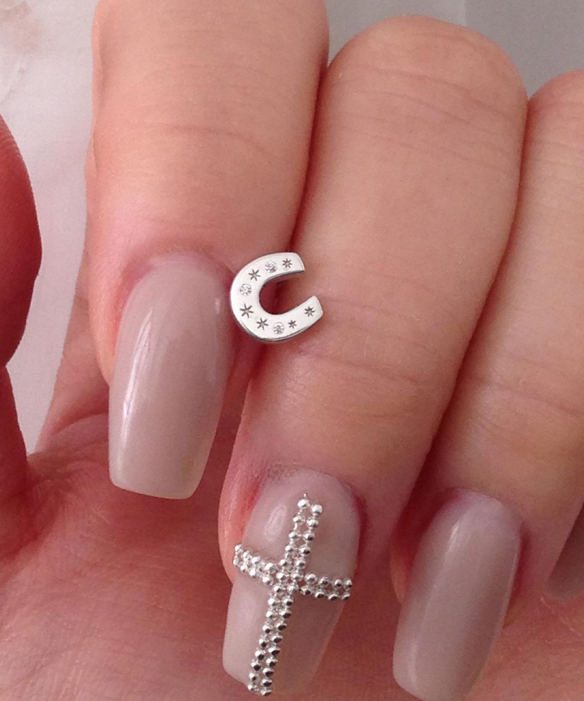 잇더즌매터(IT DOESN'T MATTER) [925silver] Horseshoe piercing
