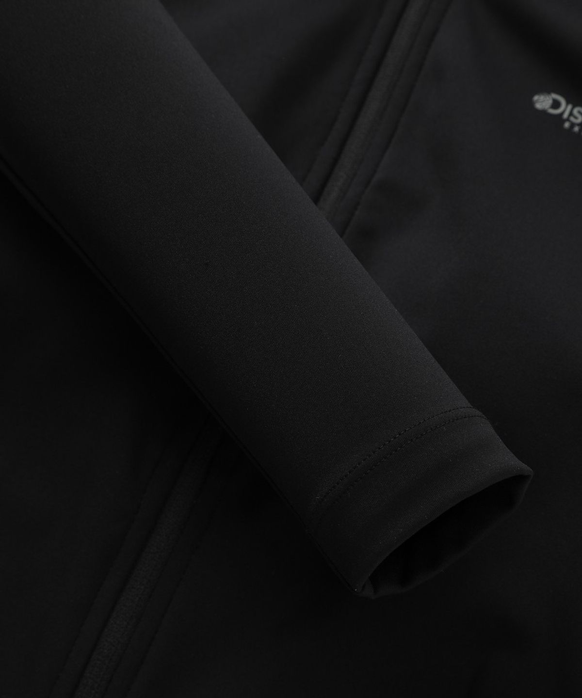 디스커버리 익스페디션(DISCOVERY EXPEDITION) 여성 풀집업 크롭 래쉬가드 (BLACK)