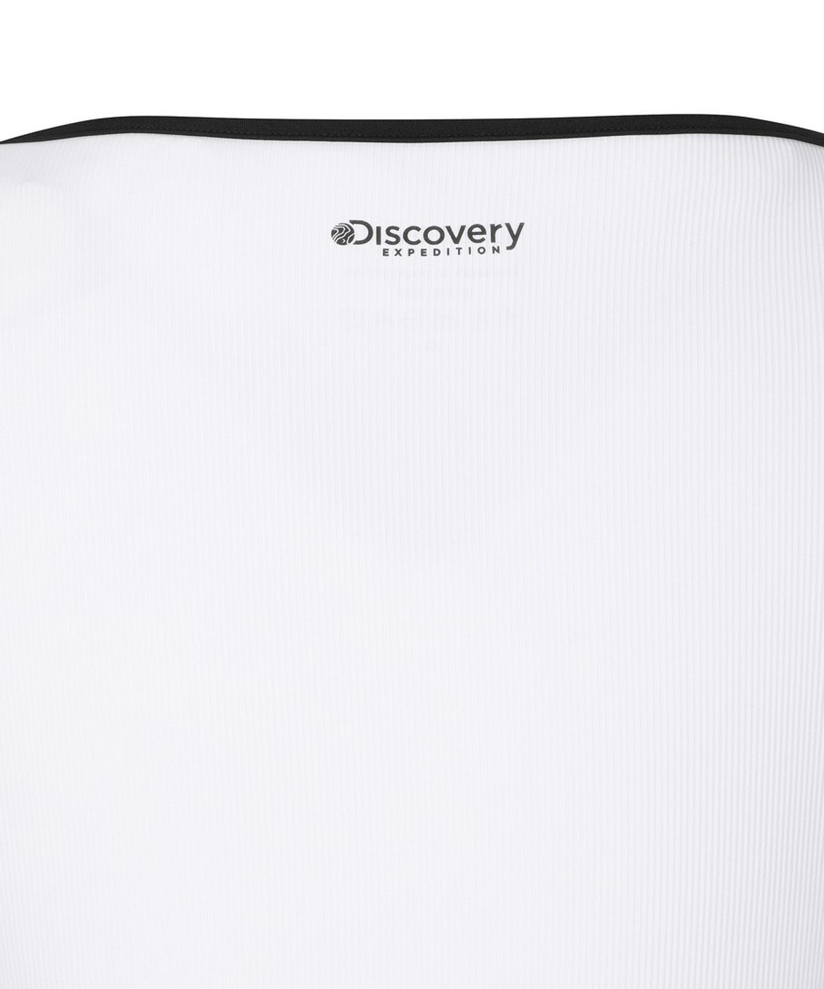 디스커버리 익스페디션(DISCOVERY EXPEDITION) 여성 조직감 크롭 래쉬가드 (WHITE)