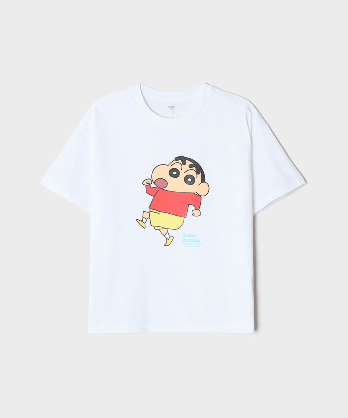 스파오 키즈(SPAO KIDS) [키즈] (짱구) 반팔티(WHITE)_SPRLG25KU6