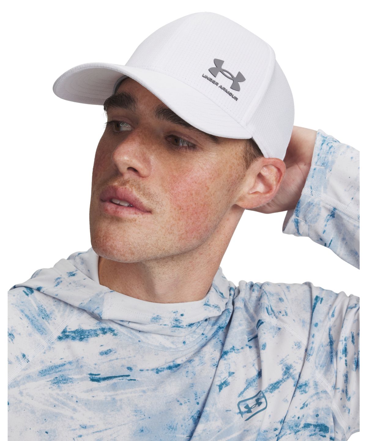 언더아머(UNDERARMOUR) 아머벤트 로우 어저스터블 캡 1383440-101