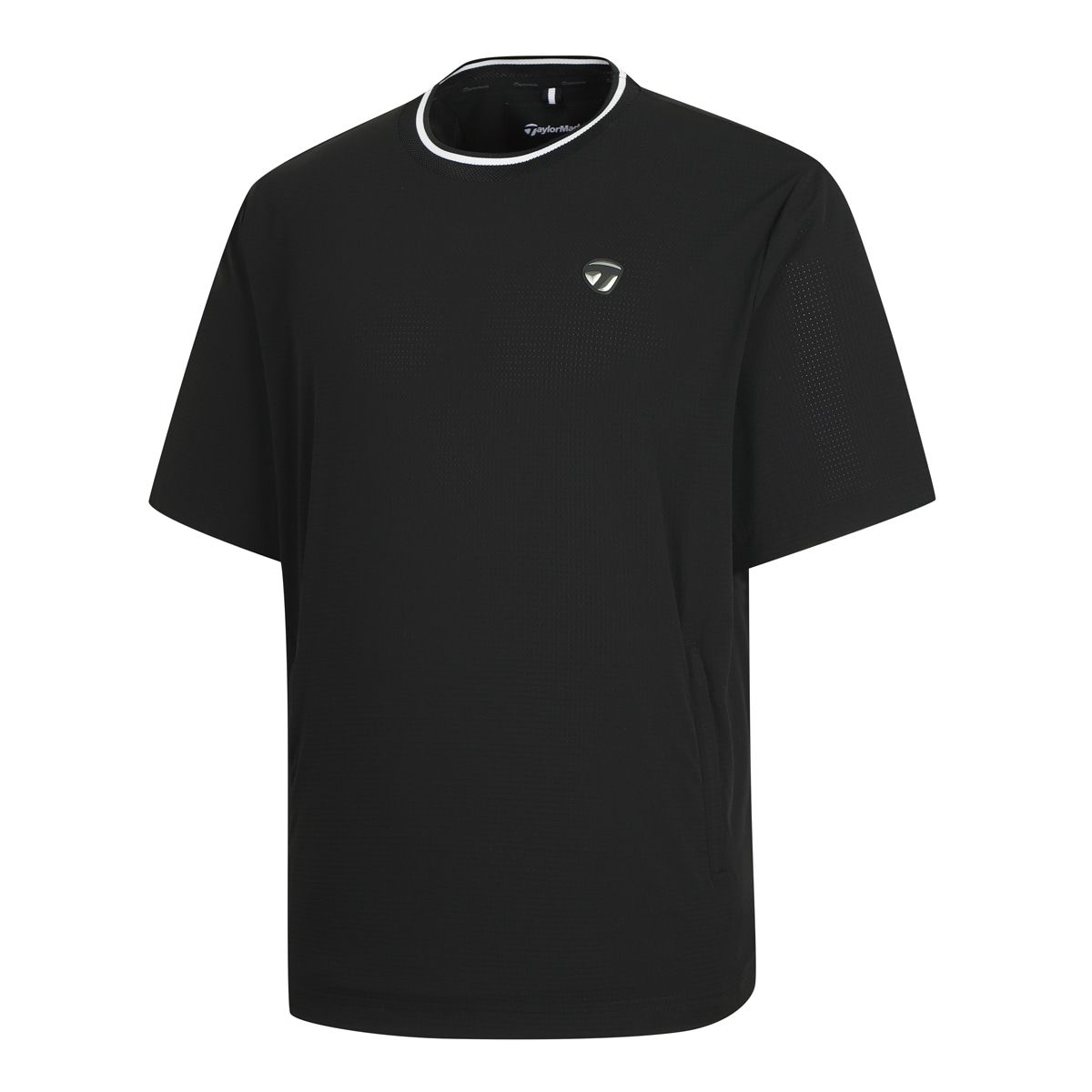 테일러메이드 어패럴(TAYLORMADE APPAREL) 26SS 남성 베이직 에어홀 아노락 반팔 점퍼 T8031J62701-199