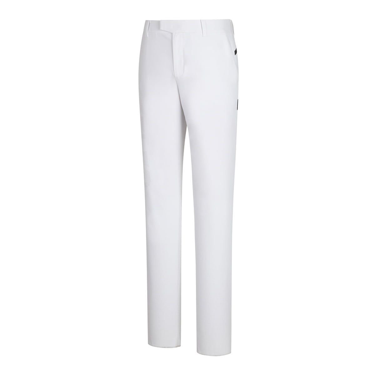 테일러메이드 어패럴(TAYLORMADE APPAREL) 26SS 남성 로고 펀칭 슬림핏 팬츠 TP6-21HG81-100