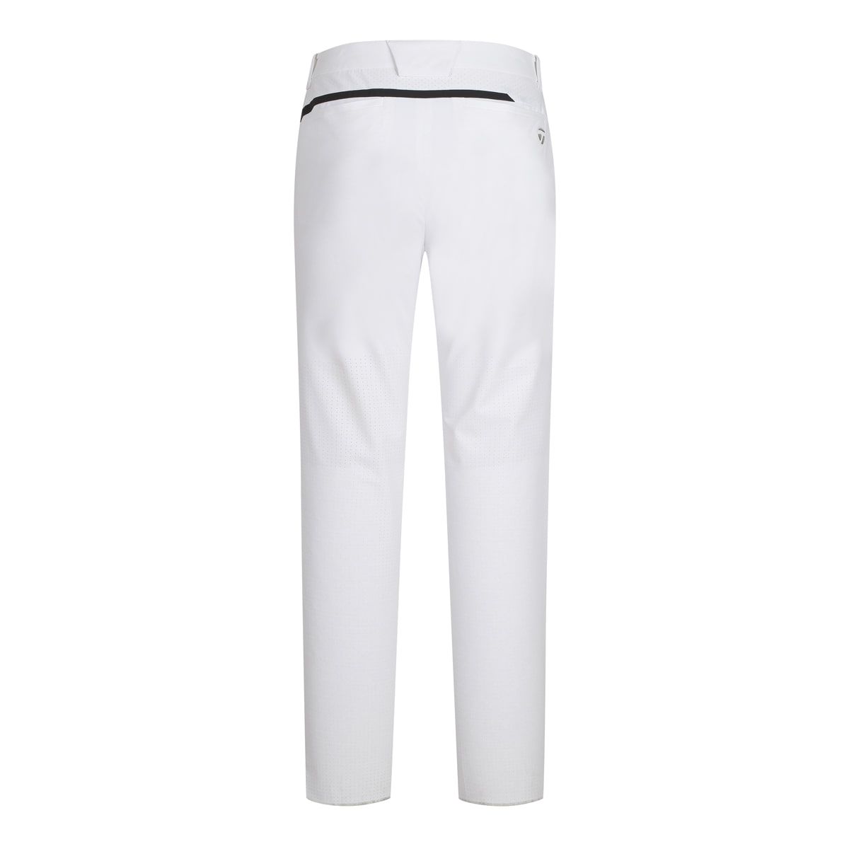 테일러메이드 어패럴(TAYLORMADE APPAREL) 26SS 남성 로고 펀칭 슬림핏 팬츠 TP6-21HG81-100