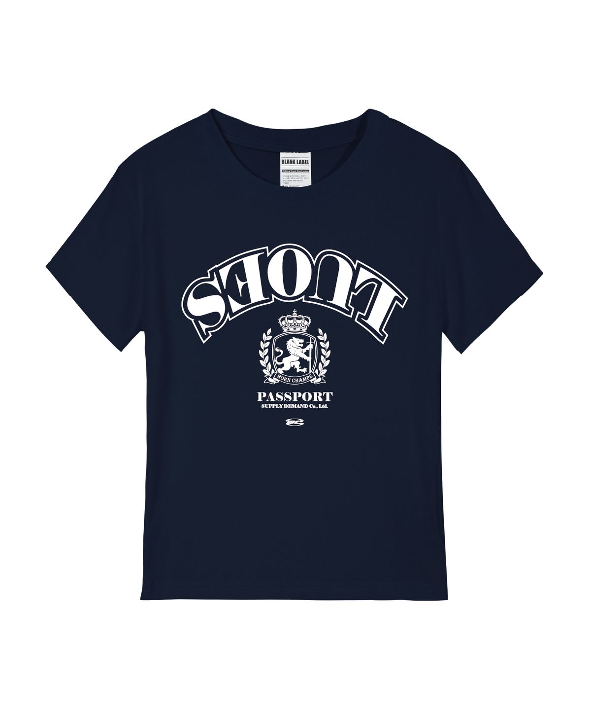 본챔스(BORN CHAMPS) [3 COLORS] 리버스 SEOUL 여성 스탠다드 반팔티셔츠
