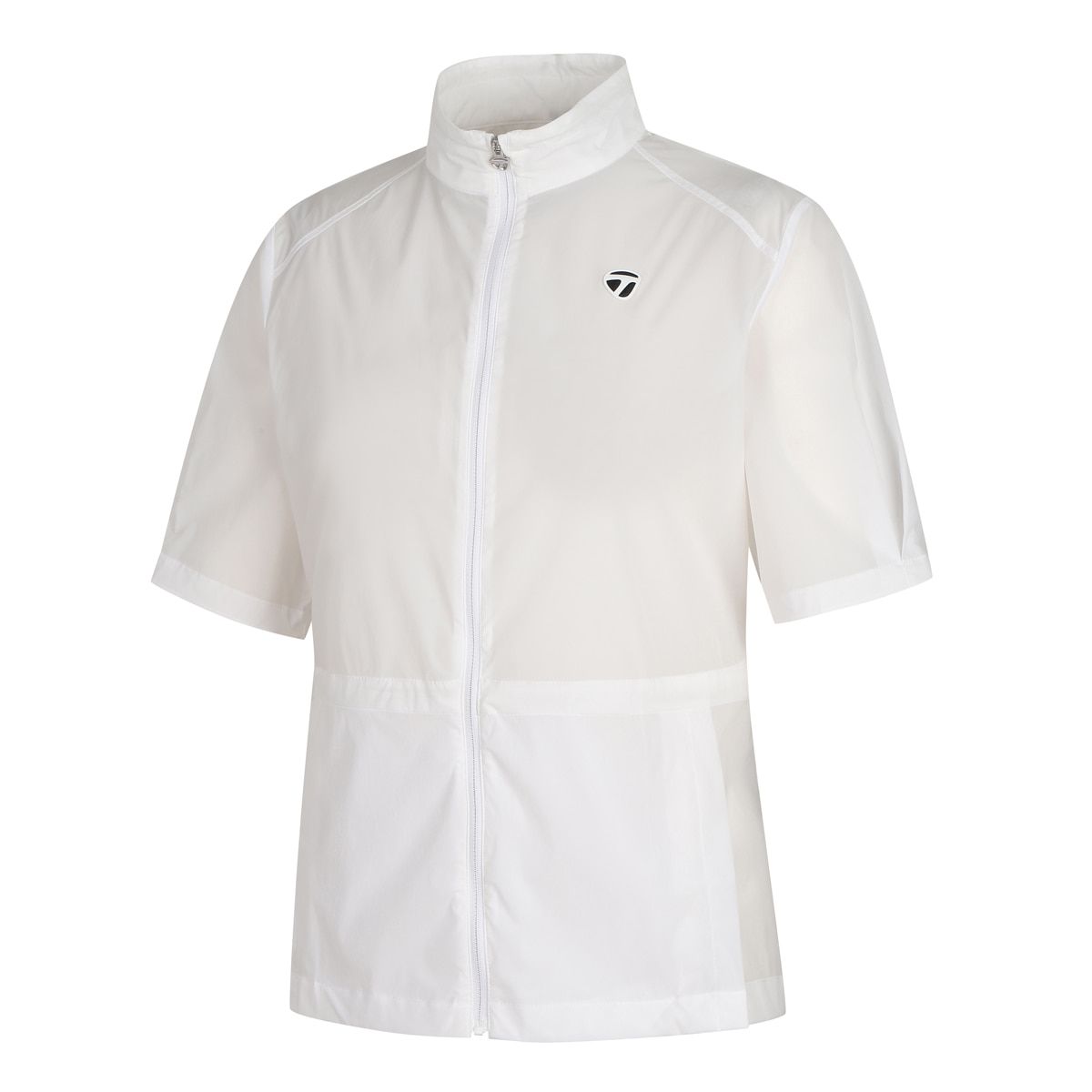 테일러메이드 어패럴(TAYLORMADE APPAREL) 26SS 여성 플리츠 반팔 점퍼 T8031J66201-102