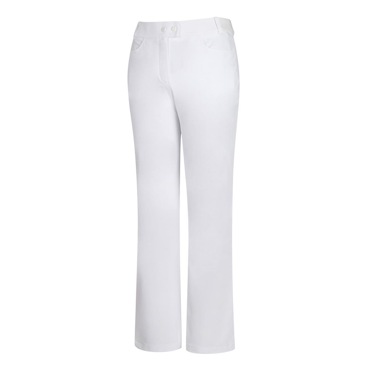 테일러메이드 어패럴(TAYLORMADE APPAREL) 26SS 여성 테잎 장식 부츠컷 팬츠 T8031P66282-100