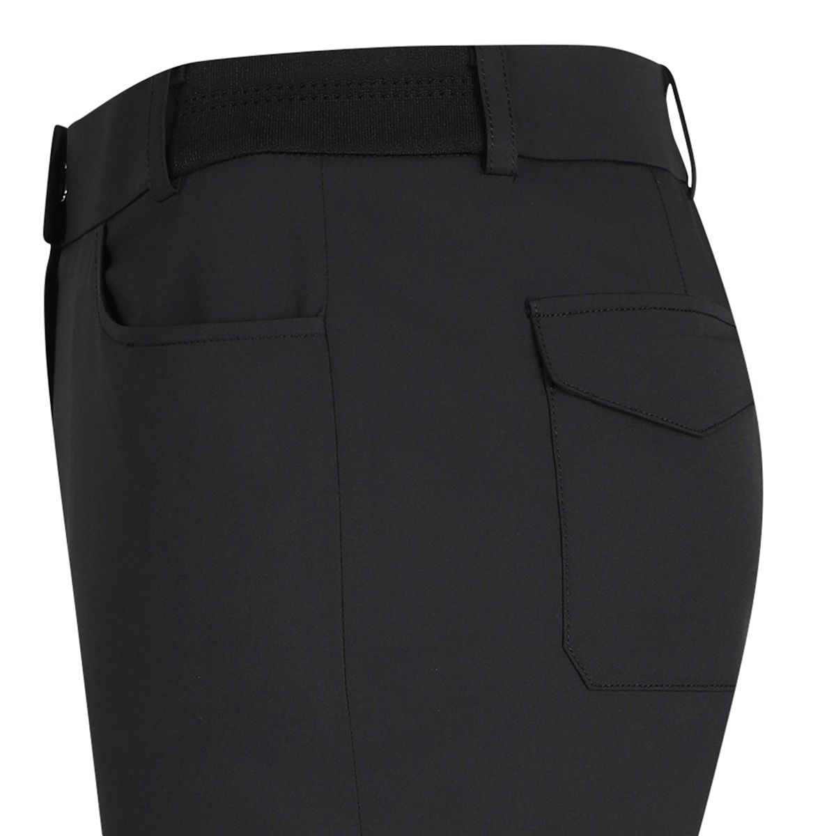 테일러메이드 어패럴(TAYLORMADE APPAREL) 26SS 여성 테잎 장식 부츠컷 팬츠 T8031P66282-199