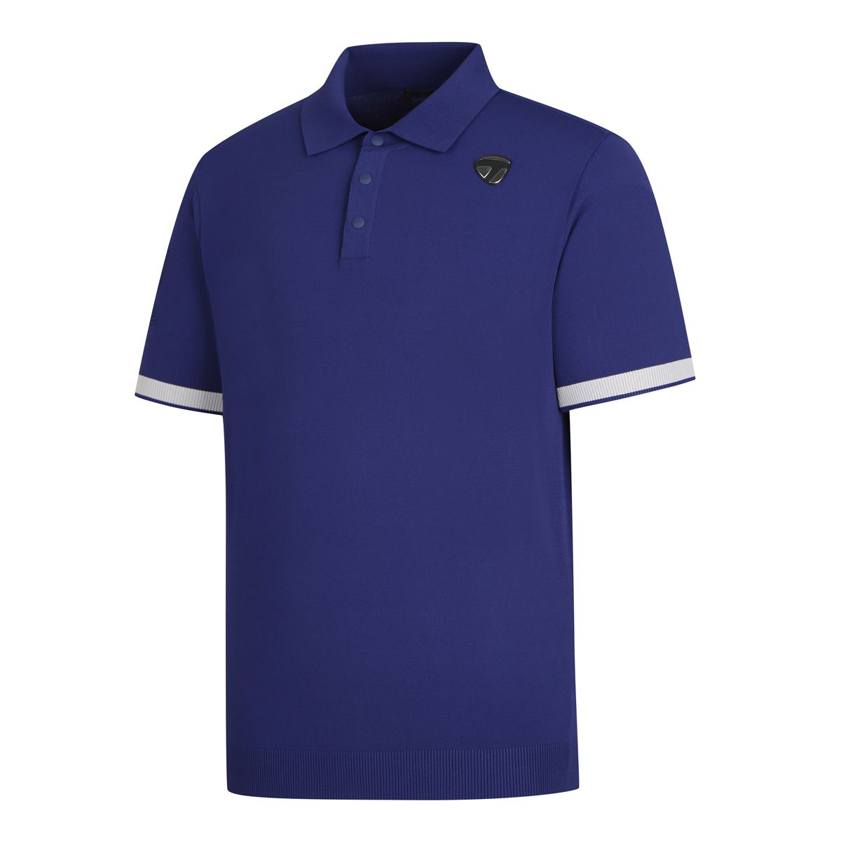 테일러메이드 어패럴(TAYLORMADE APPAREL) 26SS 남성 레터링 카라 반팔 니트 TS6-21HG21-930