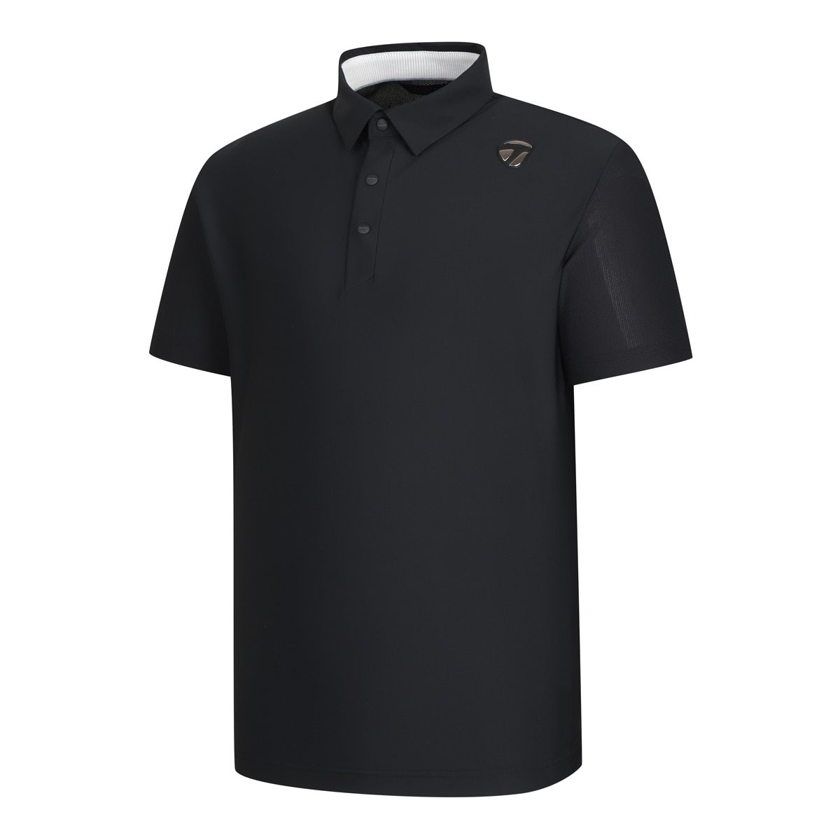 테일러메이드 어패럴(TAYLORMADE APPAREL) 26SS 남성 등판 허니콤 카라 반팔 티셔츠 T8031T62144-199