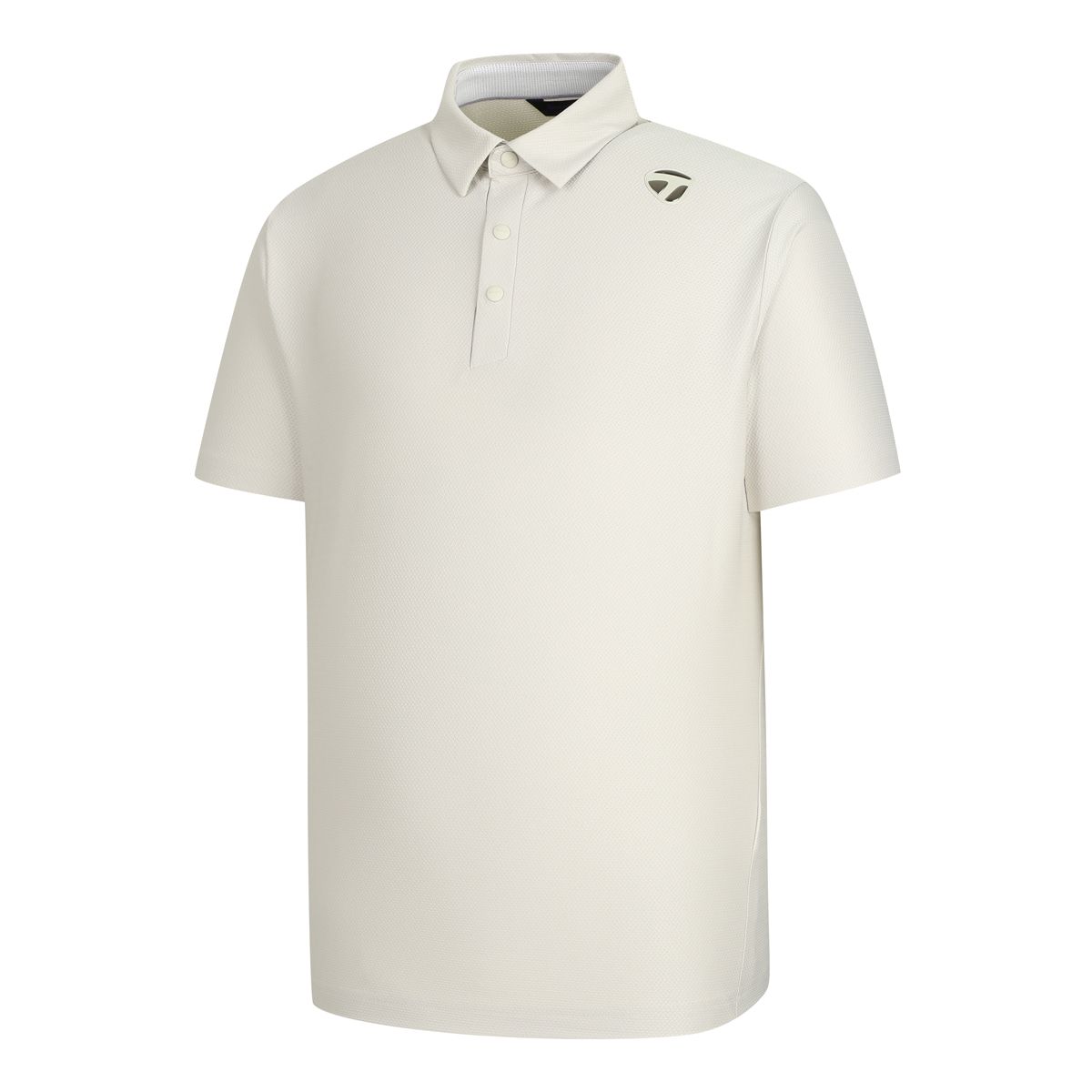 테일러메이드 어패럴(TAYLORMADE APPAREL) 26SS 남성 자카드 메쉬 카라 반팔 티셔츠 TT6-22HG42-509