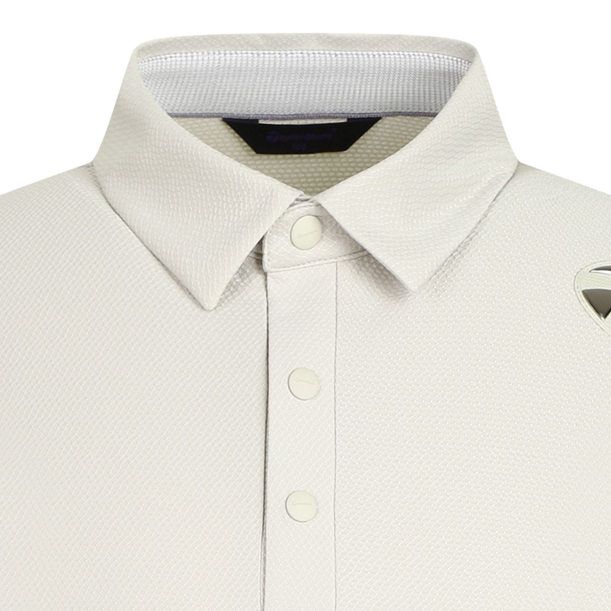 테일러메이드 어패럴(TAYLORMADE APPAREL) 26SS 남성 자카드 메쉬 카라 반팔 티셔츠 TT6-22HG42-509