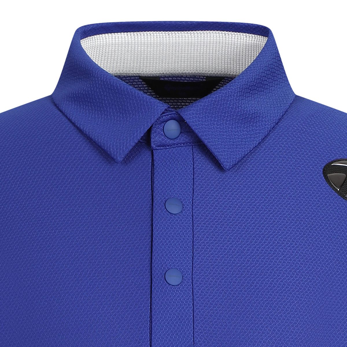 테일러메이드 어패럴(TAYLORMADE APPAREL) 26SS 남성 자카드 메쉬 카라 반팔 티셔츠 T8031T62242-907
