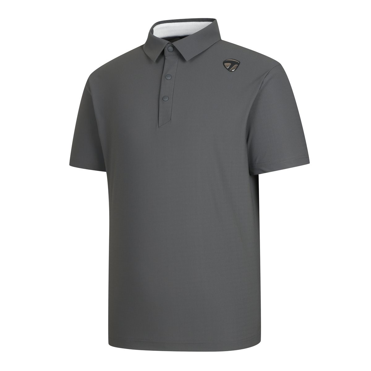 테일러메이드 어패럴(TAYLORMADE APPAREL) 26SS 남성 등판 핫멜트 절개 카라 반팔 티셔츠 T8031T62243-195