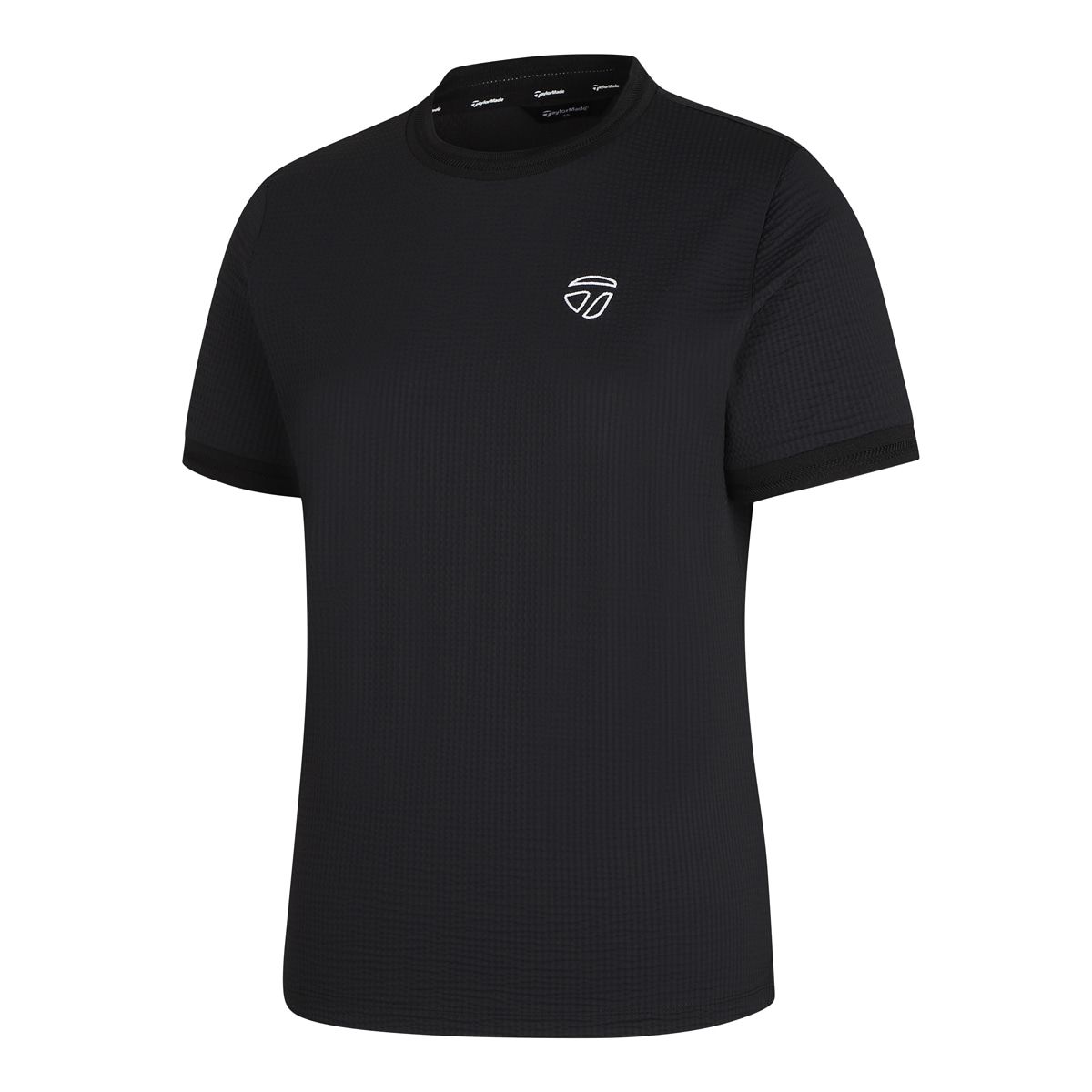 테일러메이드 어패럴(TAYLORMADE APPAREL) 26SS 여성 씨어써커 라운드 반팔 티셔츠 TT6-62HG45-199