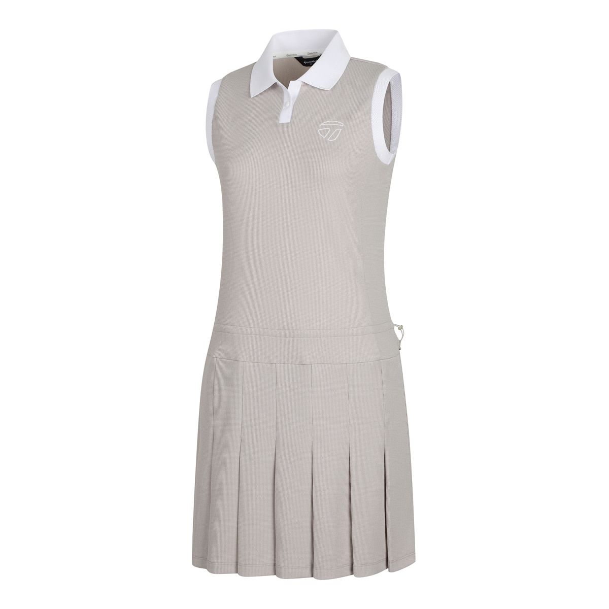 테일러메이드 어패럴(TAYLORMADE APPAREL) 26SS 여성 조직감 카라 민소매 원피스 TT6-62HG48-509
