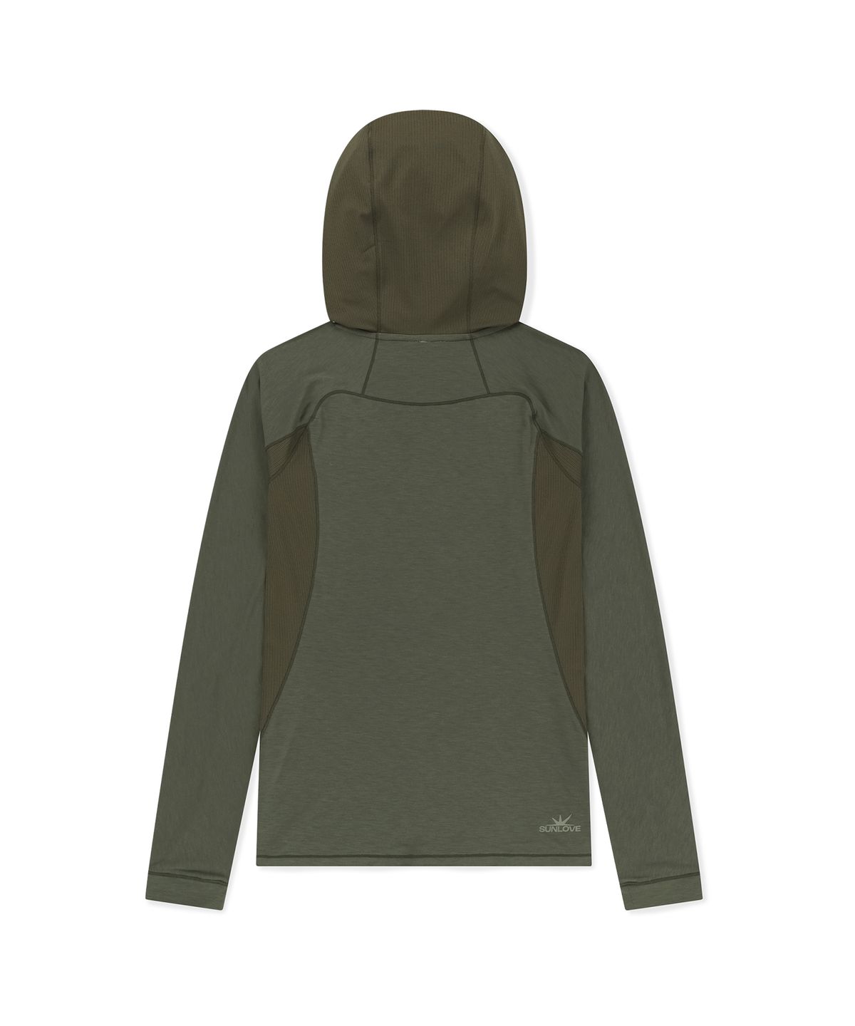 썬러브투어(SUNLOVETOUR) Polartec® Delta™ FlexAir Hooded LS Tee Olive
