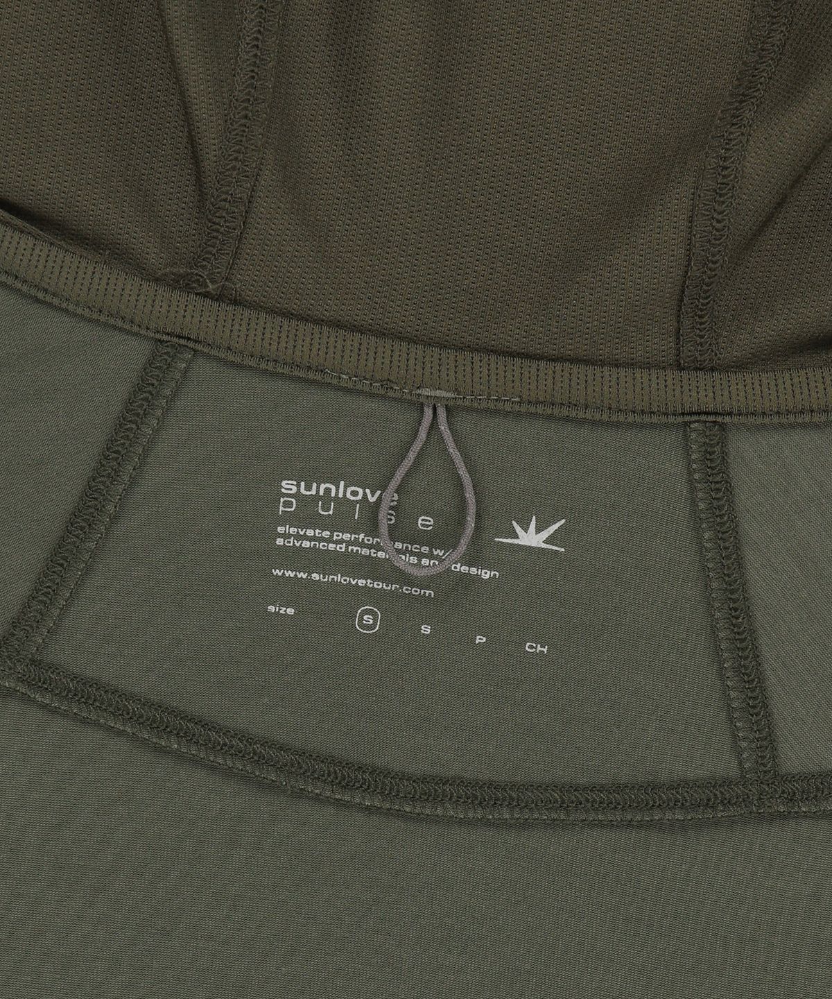 썬러브투어(SUNLOVETOUR) Polartec® Delta™ FlexAir Hooded LS Tee Olive