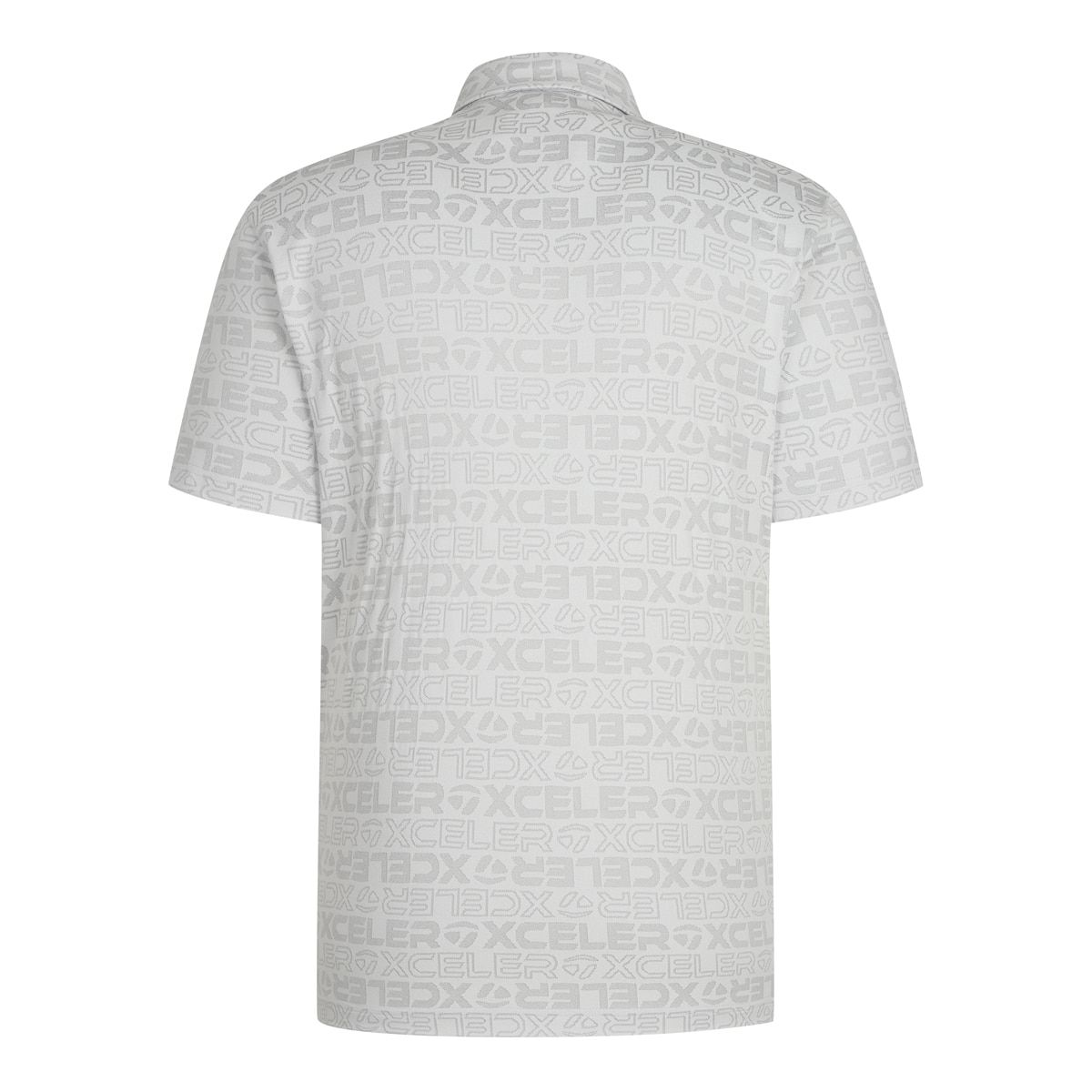 테일러메이드 어패럴(TAYLORMADE APPAREL) 26SS 남성 레터링 자카드 카라 반팔 티셔츠 TT6-21HG41-102