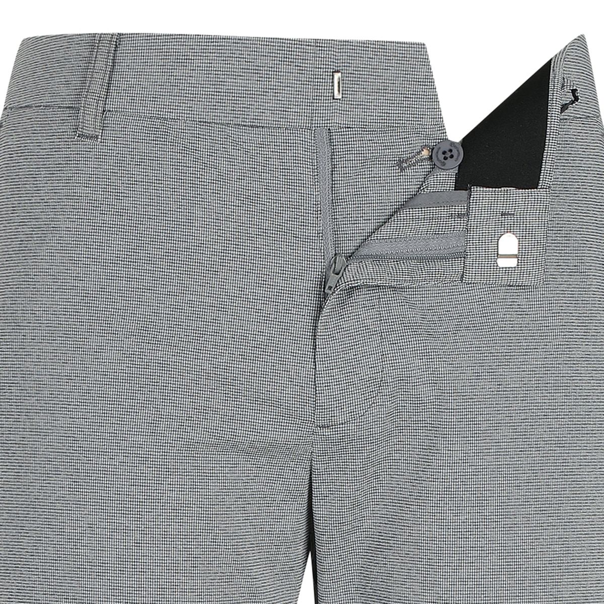 테일러메이드 어패럴(TAYLORMADE APPAREL) 26SS 남성 투톤 잔패턴 슬림핏 팬츠 T8031P62282-193