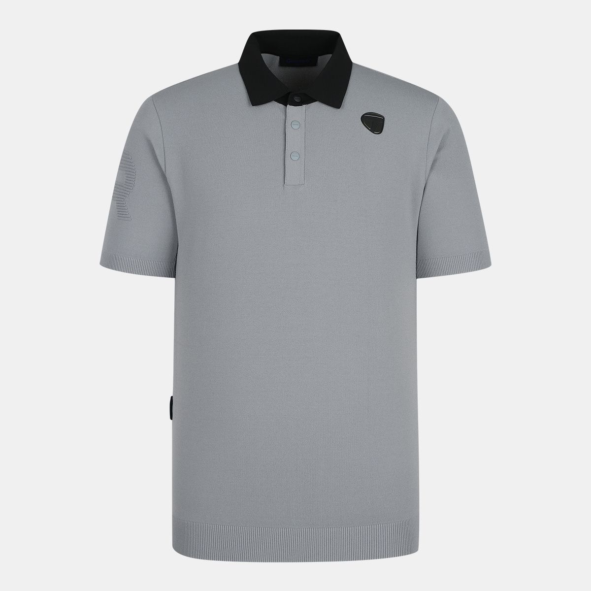 테일러메이드 어패럴(TAYLORMADE APPAREL) 26SS 남성 레터링 카라 반팔 니트 TS6-21HG21-190