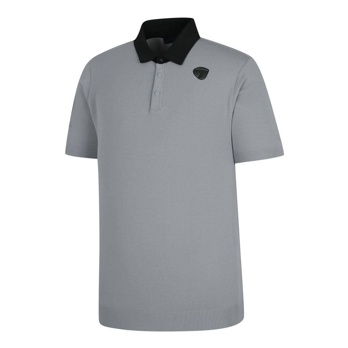 테일러메이드 어패럴(TAYLORMADE APPAREL) 26SS 남성 레터링 카라 반팔 니트 TS6-21HG21-190
