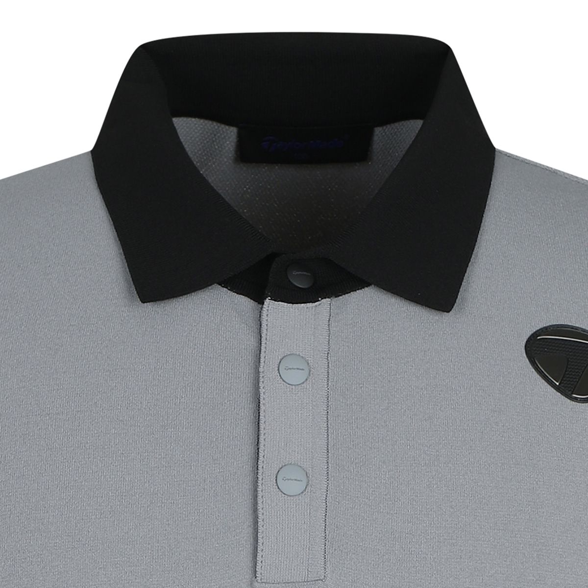 테일러메이드 어패럴(TAYLORMADE APPAREL) 26SS 남성 레터링 카라 반팔 니트 TS6-21HG21-190