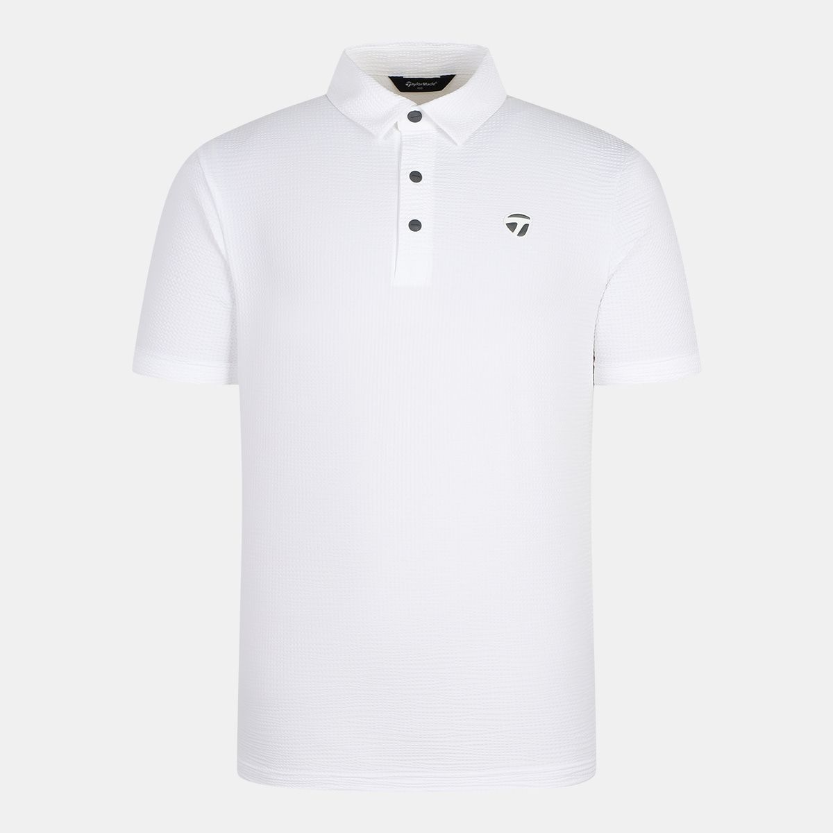 테일러메이드 어패럴(TAYLORMADE APPAREL) 26SS 남성 씨어써커 카라 반팔 티셔츠 T8031T62146-100