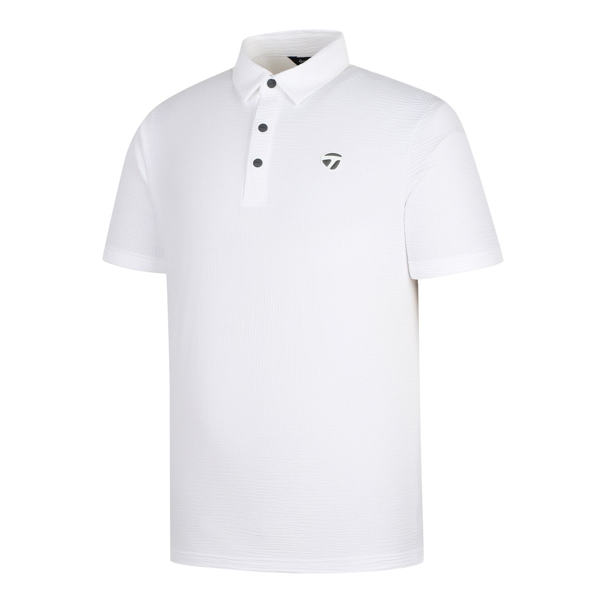 테일러메이드 어패럴(TAYLORMADE APPAREL) 26SS 남성 씨어써커 카라 반팔 티셔츠 T8031T62146-100