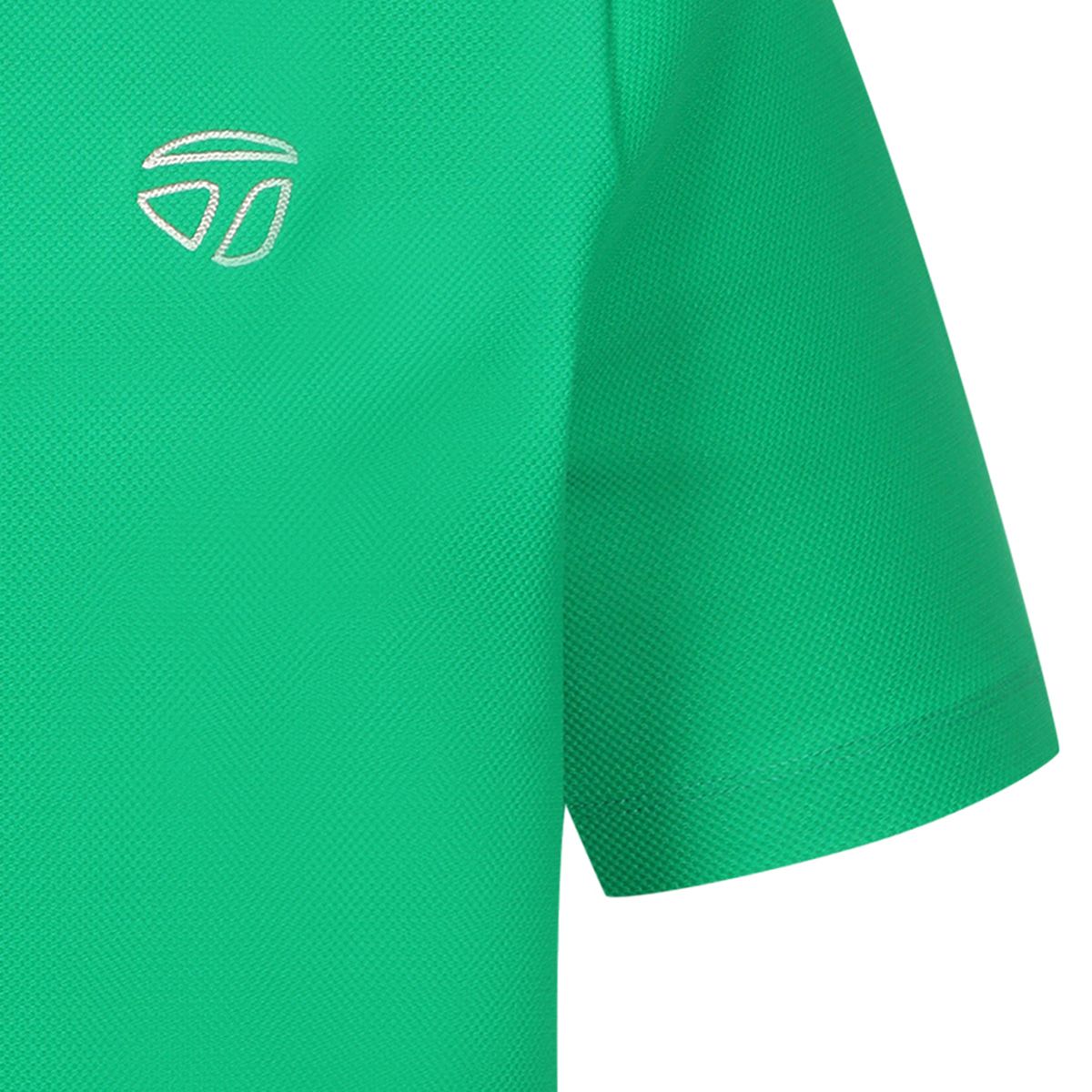 테일러메이드 어패럴(TAYLORMADE APPAREL) 26SS 여성 니트 카라 블루종 반팔 티셔츠 T8031T66148-804