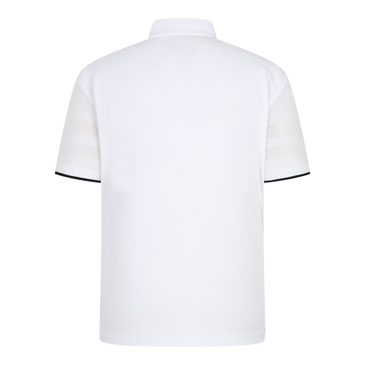 테일러메이드 어패럴(TAYLORMADE APPAREL) 26SS 남성 니트 하이브리드 카라 반팔 티셔츠 T8031T62148-100