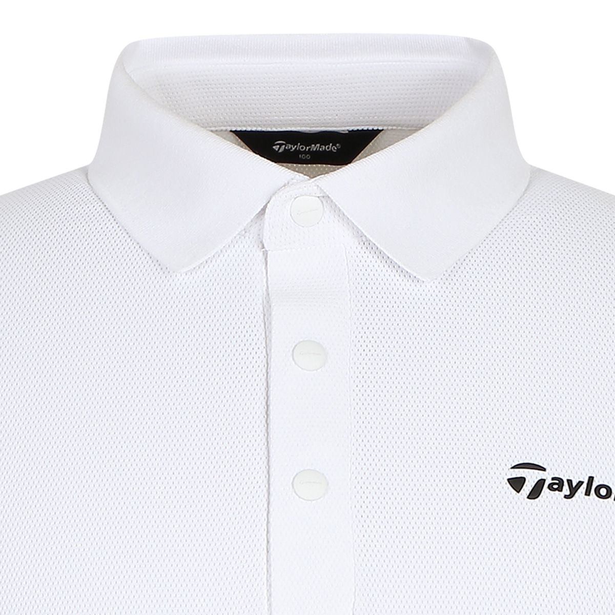 테일러메이드 어패럴(TAYLORMADE APPAREL) 26SS 남성 니트 하이브리드 카라 반팔 티셔츠 T8031T62148-100
